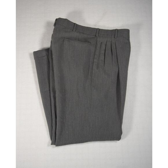 Nino Cerruti Custom Fit Dress Slacks Men's Trousers Gray No Size  Material Label - Picture 1 of 7